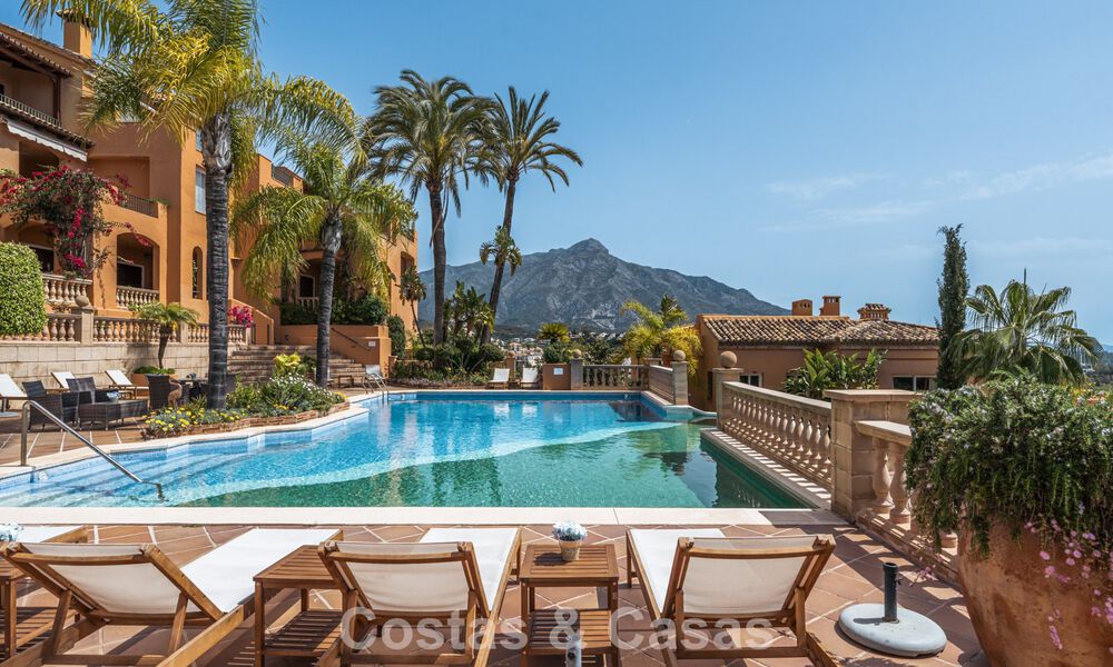 First class apartment with panoramic sea views for sale in Nueva Andalucia’s Golf Valley, Marbella 780276
