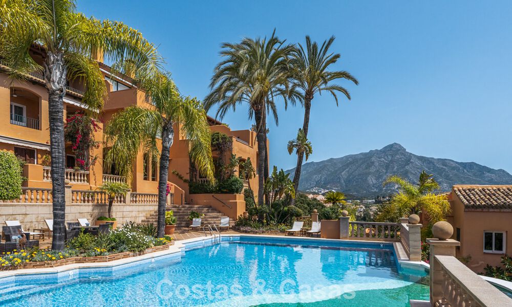 First class apartment with panoramic sea views for sale in Nueva Andalucia’s Golf Valley, Marbella 780277