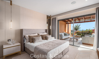 First class apartment with panoramic sea views for sale in Nueva Andalucia’s Golf Valley, Marbella 780292 