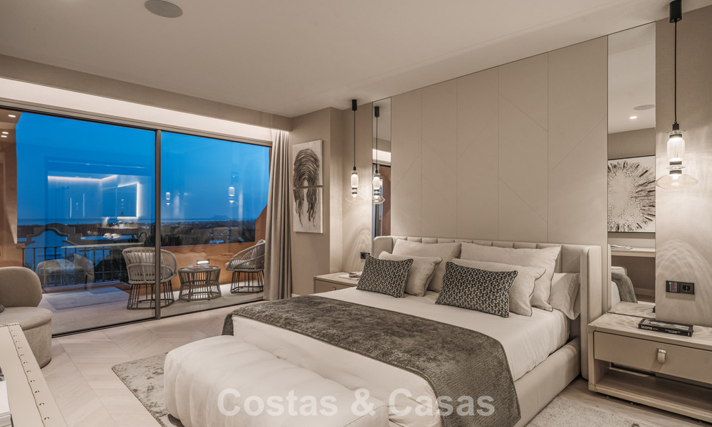 First class apartment with panoramic sea views for sale in Nueva Andalucia’s Golf Valley, Marbella 780304