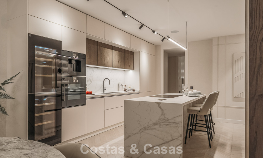 First class apartment with panoramic sea views for sale in Nueva Andalucia’s Golf Valley, Marbella 780307