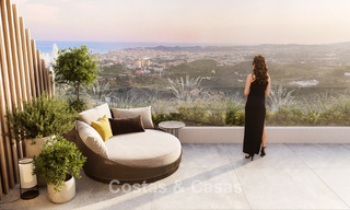 Modernist, off-plan apartments with phenomenal sea views for sale in Mijas, Costa del Sol 780065 