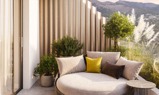 Modernist, off-plan apartments with phenomenal sea views for sale in Mijas, Costa del Sol 780067 