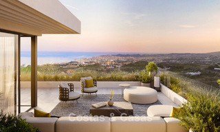 Modernist, off-plan apartments with phenomenal sea views for sale in Mijas, Costa del Sol 780068 
