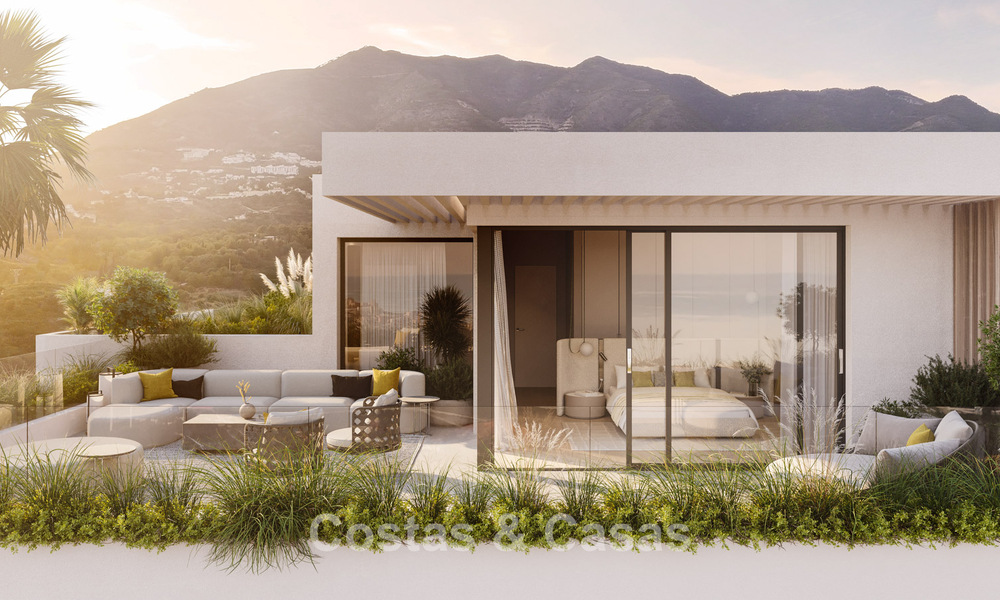 Modernist, off-plan apartments with phenomenal sea views for sale in Mijas, Costa del Sol 780070