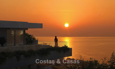 Modernist, off-plan apartments with phenomenal sea views for sale in Mijas, Costa del Sol 780072