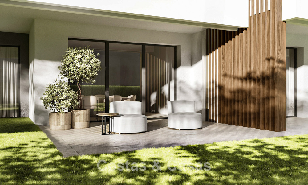 Modernist, off-plan apartments with phenomenal sea views for sale in Mijas, Costa del Sol 780081
