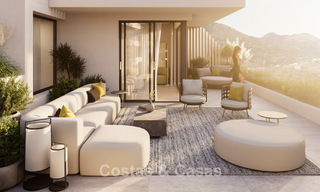 Modernist, off-plan apartments with phenomenal sea views for sale in Mijas, Costa del Sol 780082 