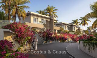 Luxury, modern, off-plan villas with unobstructed sea views for sale in Mijas, Costa del Sol 780087 