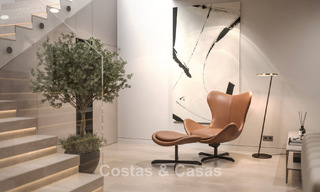 Luxury, modern, off-plan villas with unobstructed sea views for sale in Mijas, Costa del Sol 780089 
