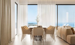 Luxury, modern, off-plan villas with unobstructed sea views for sale in Mijas, Costa del Sol 780101 