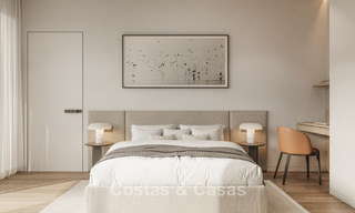 Luxury, modern, off-plan villas with unobstructed sea views for sale in Mijas, Costa del Sol 780108 