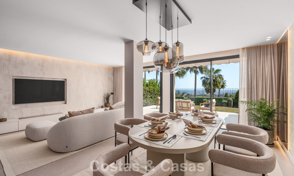 Move-in ready, modernist renovated townhouse for sale in a gated community in La Quinta, Benahavis - Marbella 780318