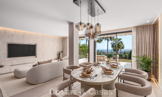 Move-in ready, modernist renovated townhouse for sale in a gated community in La Quinta, Benahavis - Marbella 780318 