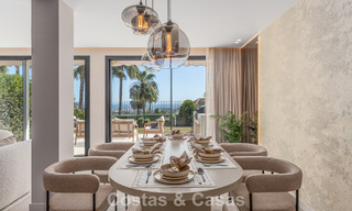 Move-in ready, modernist renovated townhouse for sale in a gated community in La Quinta, Benahavis - Marbella 780319 