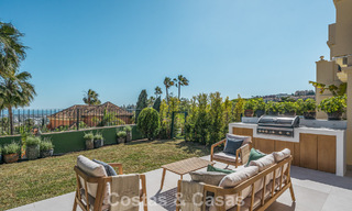 Move-in ready, modernist renovated townhouse for sale in a gated community in La Quinta, Benahavis - Marbella 780327 