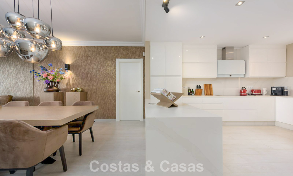 Spacious raised garden apartment with panoramic sea views for sale in Benahavis - Marbella 780229
