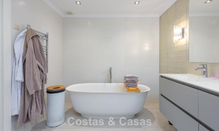 Spacious raised garden apartment with panoramic sea views for sale in Benahavis - Marbella 780237 