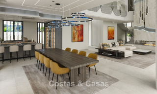 2 Sophisticated new build villas with sea views for sale close to all amenities on Marbella’s famous Golden Mile 780240 