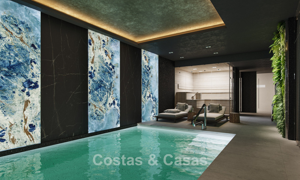 2 Sophisticated new build villas with sea views for sale close to all amenities on Marbella’s famous Golden Mile 780241