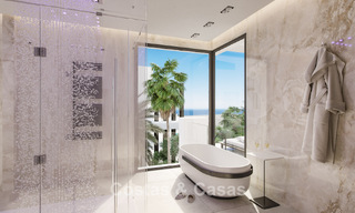 2 Sophisticated new build villas with sea views for sale close to all amenities on Marbella’s famous Golden Mile 780244 