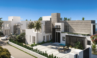 2 Sophisticated new build villas with sea views for sale close to all amenities on Marbella’s famous Golden Mile 780246 