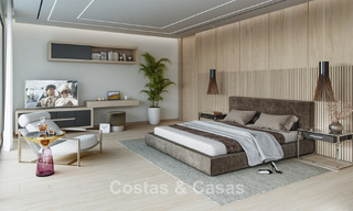 2 Sophisticated new build villas with sea views for sale close to all amenities on Marbella’s famous Golden Mile 780252 