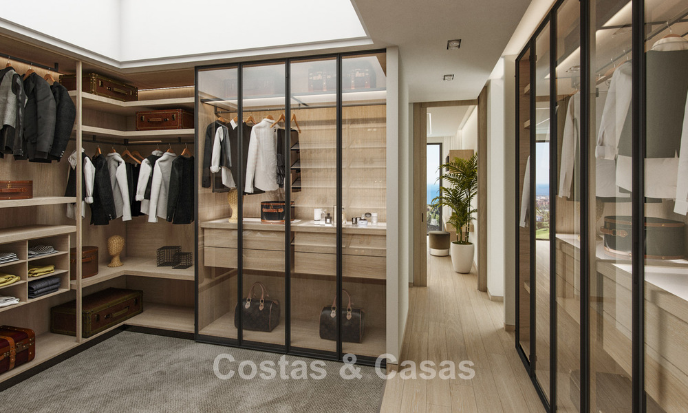 2 Sophisticated new build villas with sea views for sale close to all amenities on Marbella’s famous Golden Mile 780254