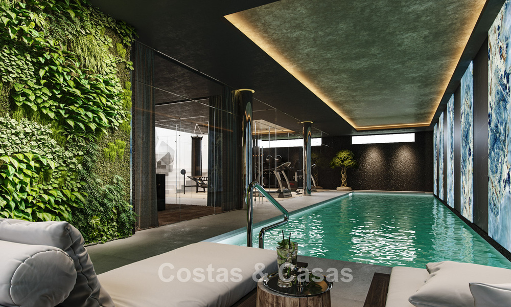 2 Sophisticated new build villas with sea views for sale close to all amenities on Marbella’s famous Golden Mile 780257