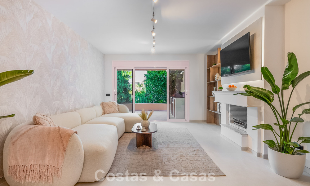 4 bedroom luxury apartment for sale in a prestigious gated complex, first line golf in Nueva Andalucia, Marbella 780361