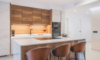 4 bedroom luxury apartment for sale in a prestigious gated complex, first line golf in Nueva Andalucia, Marbella 780363 