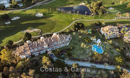 4 bedroom luxury apartment for sale in a prestigious gated complex, first line golf in Nueva Andalucia, Marbella 780373