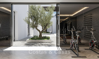 Exclusive luxury villa with classic, contemporary Andalusian architecture for sale in a gated community in Benahavis - Marbella 780382 