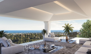 Exclusive luxury villa with classic, contemporary Andalusian architecture for sale in a gated community in Benahavis - Marbella 780383 