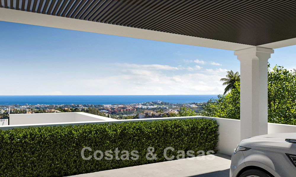 Exclusive luxury villa with classic, contemporary Andalusian architecture for sale in a gated community in Benahavis - Marbella 780387