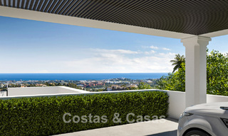 Exclusive luxury villa with classic, contemporary Andalusian architecture for sale in a gated community in Benahavis - Marbella 780387 