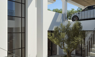 Exclusive luxury villa with classic, contemporary Andalusian architecture for sale in a gated community in Benahavis - Marbella 780388 