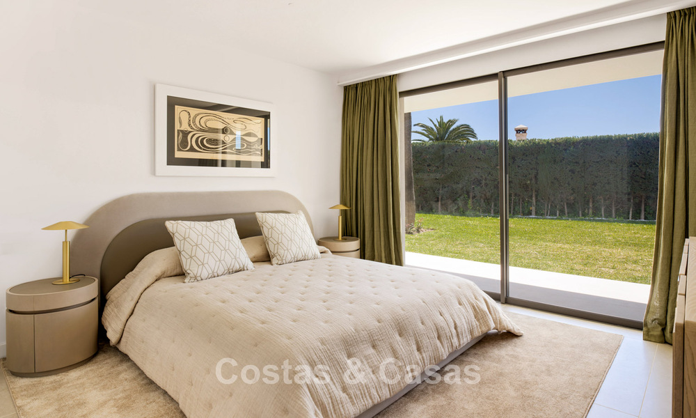 Contemporary Mediterranean villa with modern touches for sale on Marbella’s Golden Mile 780397