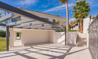 Contemporary Mediterranean villa with modern touches for sale on Marbella’s Golden Mile 780400 