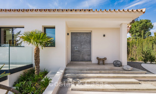 Contemporary Mediterranean villa with modern touches for sale on Marbella’s Golden Mile 780402 