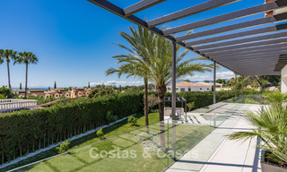 Contemporary Mediterranean villa with modern touches for sale on Marbella’s Golden Mile 780403 