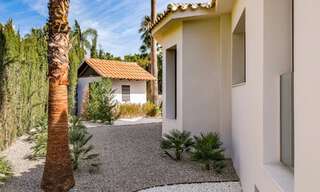 Contemporary Mediterranean villa with modern touches for sale on Marbella’s Golden Mile 780411 
