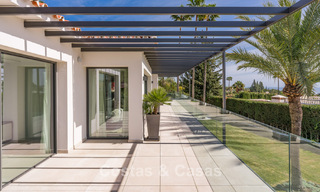 Contemporary Mediterranean villa with modern touches for sale on Marbella’s Golden Mile 780412 