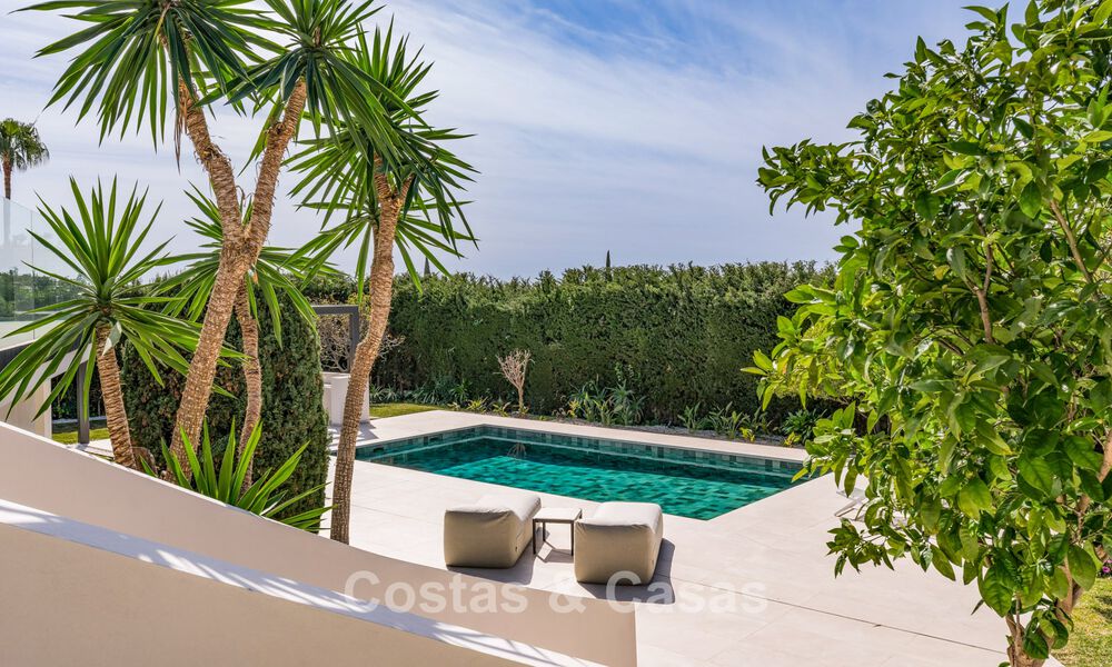 Contemporary Mediterranean villa with modern touches for sale on Marbella’s Golden Mile 780413