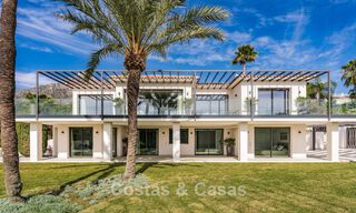 Contemporary Mediterranean villa with modern touches for sale on Marbella’s Golden Mile 780414 