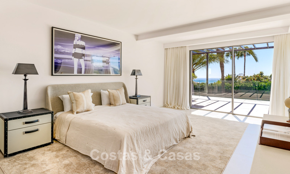 Contemporary Mediterranean villa with modern touches for sale on Marbella’s Golden Mile 780420