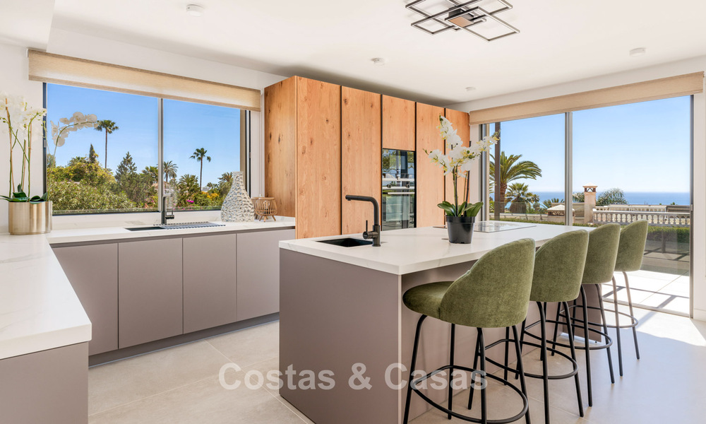 Contemporary Mediterranean villa with modern touches for sale on Marbella’s Golden Mile 780429