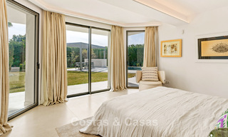 Contemporary Mediterranean villa with modern touches for sale on Marbella’s Golden Mile 780434 