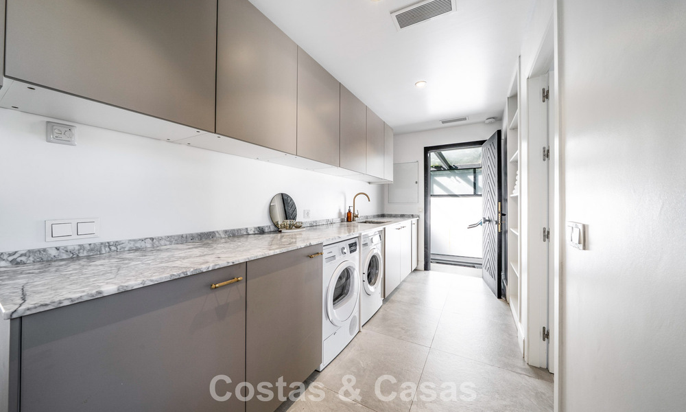 Spacious family villa with contemporary Andalusian charm for sale in Nueva Andalucia’s Golf Valley, Marbella 780441