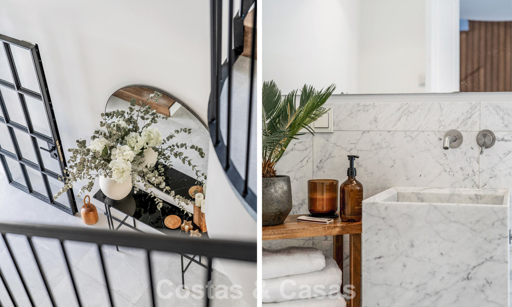 Spacious family villa with contemporary Andalusian charm for sale in Nueva Andalucia’s Golf Valley, Marbella 780449